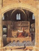 Antonello da Messina St Jerome in His Study painting